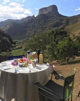 Abrigo de montanha - Berghütte São Bento do Sapucaí Exterior foto